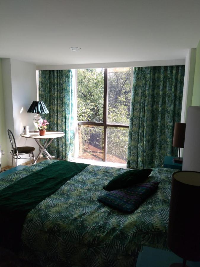 מקסיקו סיטי Charming Sunny Bedroom Overlooking Beautiful Amsterdam Avenue In Best Condesa Area מראה חיצוני תמונה