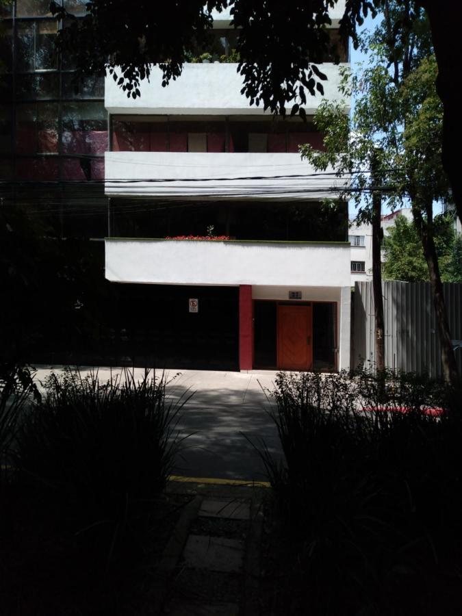 מקסיקו סיטי Charming Sunny Bedroom Overlooking Beautiful Amsterdam Avenue In Best Condesa Area מראה חיצוני תמונה
